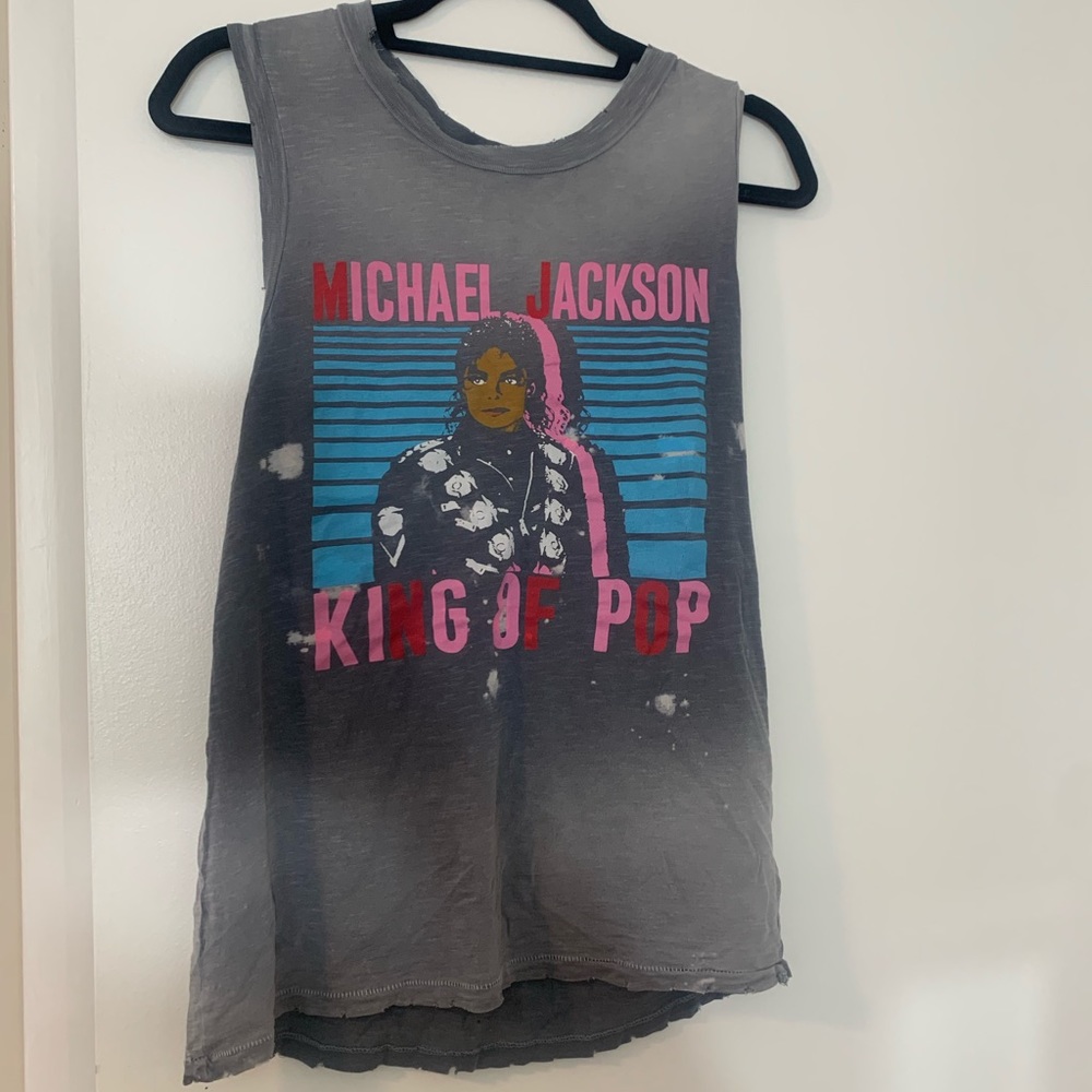 Michael Jackson Graphic Tank Top